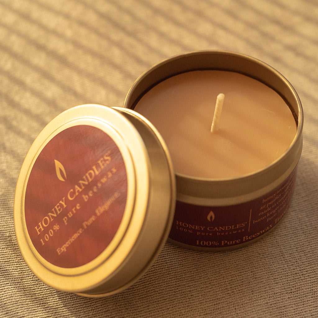 Pure Beeswax - Travel Tin Candle